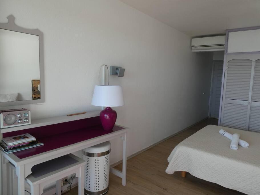 Appartement Terrasse Vue Mer Et Piscine 르 디아망 외부 사진