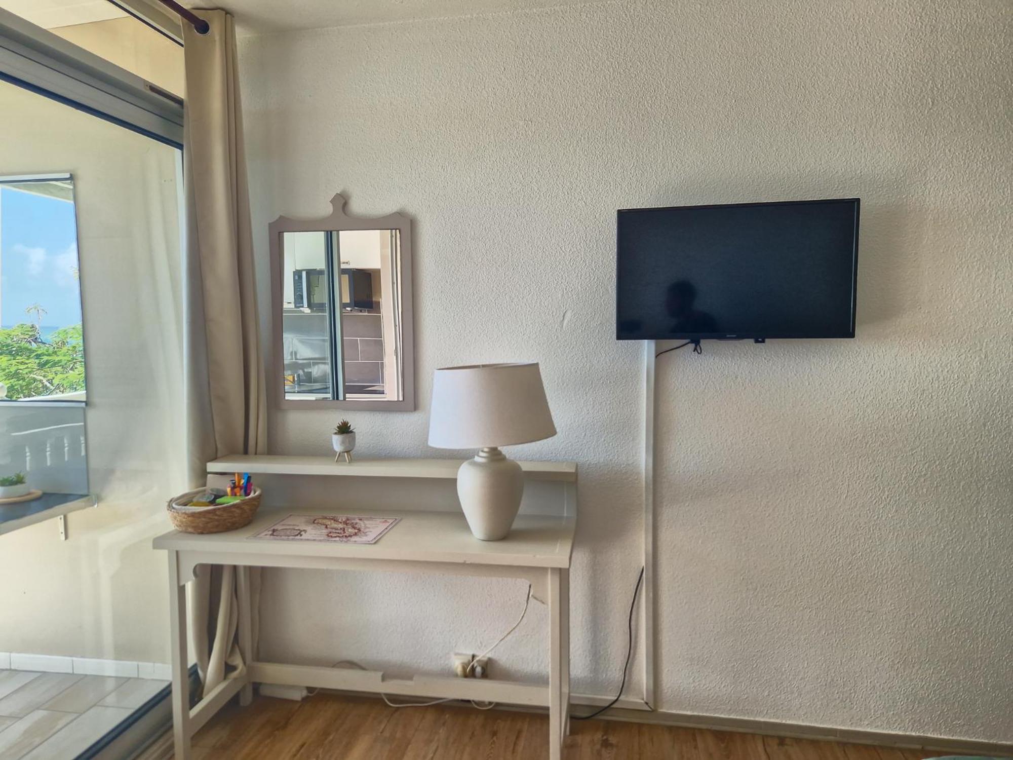Appartement Terrasse Vue Mer Et Piscine 르 디아망 외부 사진